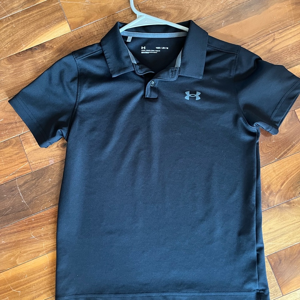 Under Armour Black Performance Polo Shirt